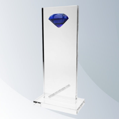 AT1919 | Crystal Blue Diamond High-Rise Award
