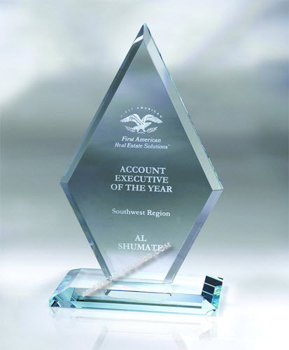 G2919 | Diamond Series Jade Glass Award