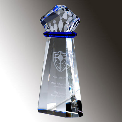 AT2925 | Crystal Crown Achievement Award