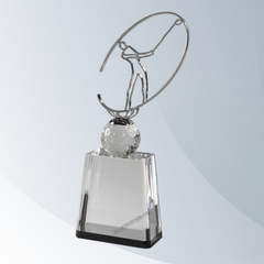 AT146 | Premier Optic Crystal Golf Award
