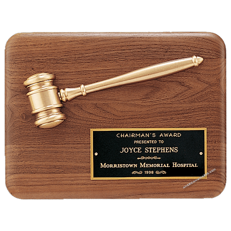 PG1686 |  Parliament Series Gavel Plaque