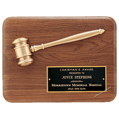 PG1686 |  Parliament Series Gavel Plaque