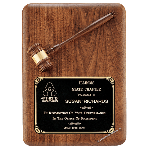 PG1687 |  Parliament Series Gavel Plaques