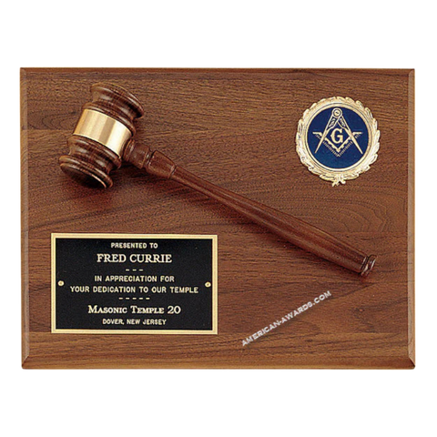 PG2784/X |  Parliament Series Gavel Plaques