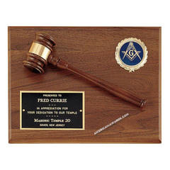 PG2784/X |  Parliament Series Gavel Plaques