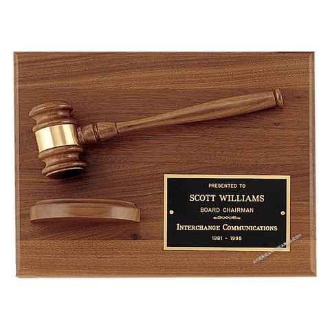 PG2786 | Parliament Series Gavel Plaques