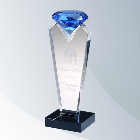 OCRD10B | Crystal Blue Rising Diamond Award